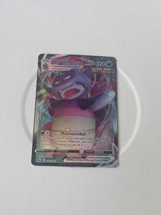 Pack 2 Cartas Pokémon: Slowking VMAX + Drapion V