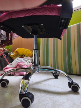 Silla de escritorio infantil rosa
