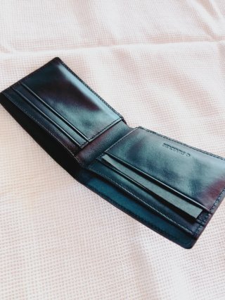 Billetera Swarovski Hombre negra