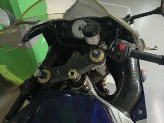 Suzuki GSX-R Deportiva Azul/Blanca