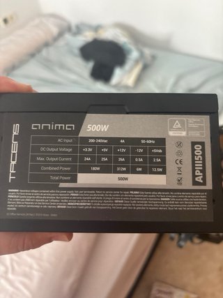 Fuente Alimentación Tacens Anima APIII500 500W