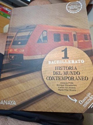 Libro de bachillerato,historia del mundo contempor