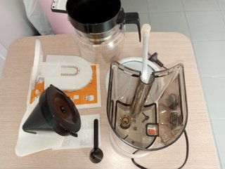 Cafetera Philips con jarra de cristal