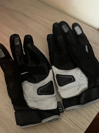 Guantes Moto cuero Garibaldi Suntech
