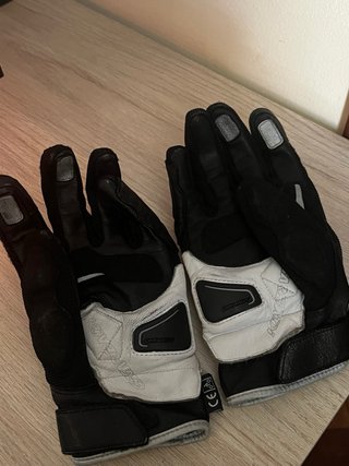 Guantes Moto cuero Garibaldi Suntech