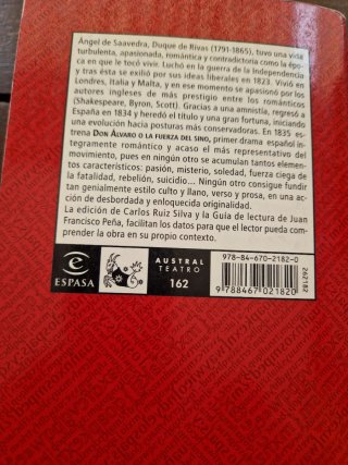Don Álvaro o la fuerza del sino