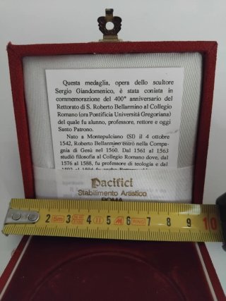 Medalla Bronce S. Roberto Bellarmino