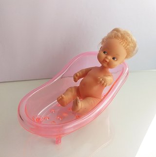 Bañera rosa para Barriguitas