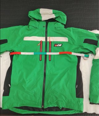 Chaqueta de nieve hombre Talla M verde
