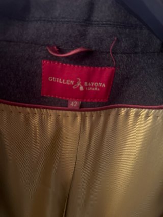 Americana GUILLEM BAYONA mujer talla L
