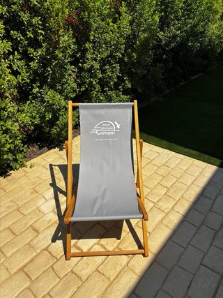 Sillas plegables de camping madera y tela