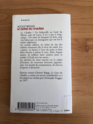 Le gone du Chaâba roman