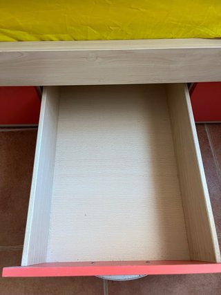 Estructura cama nido con 4 cajones