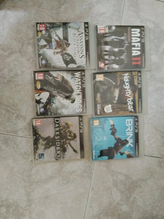 Lote 6 Juegos PS3: Mafia II, Brink, Darksiders...