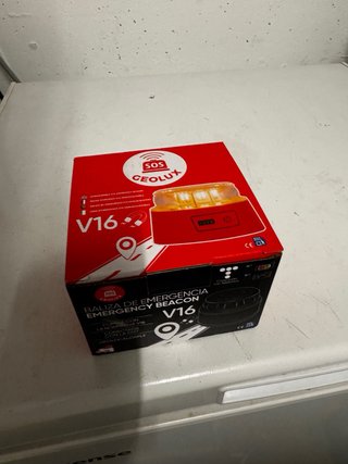 V16 luz emergencia obligatoria
