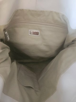 Borsa Coccinelle bianca e multicolor