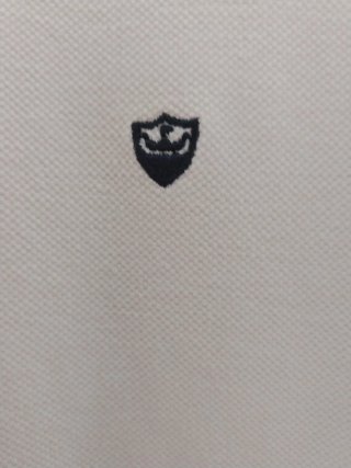Polo blanco hombre Zara Talla S