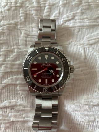Rolex Submariner Negro/Plateado