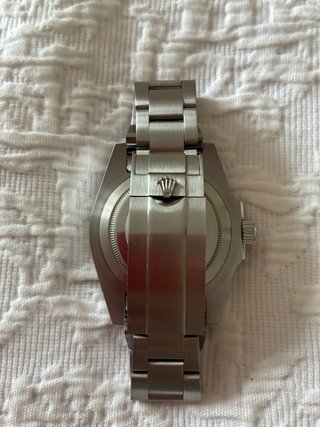 Rolex Submariner Negro/Plateado
