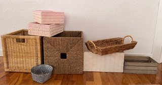 Pack Cestas Zara Home e Ikea