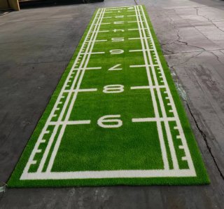 Alfombra Césped Artificial para Trineo 10x2m Hyrox