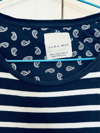 Camiseta Zara Rayas Talla M