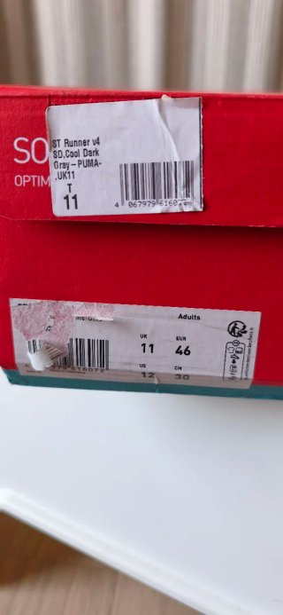 Puma St Runner v4 Gris Oscuro