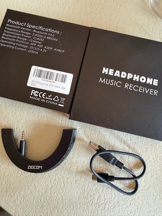 Receptor Música Auriculares Ziocom Bluetooth V5.0