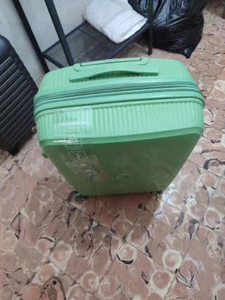 Maleta rígida verde
