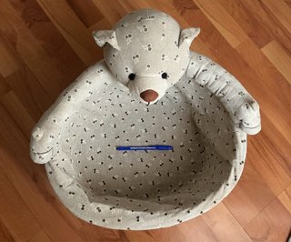 Canastilla infantil oso.