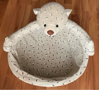 Canastilla infantil oso.