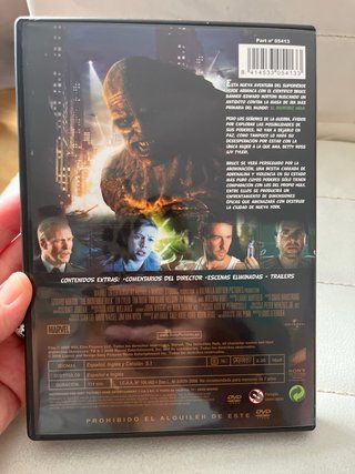 El Increíble Hulk DVD (Español)Nueva