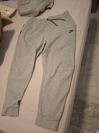 Conjunto completo Nike Tech Fleece Gris Talla XL