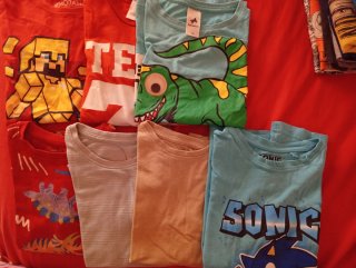 Lote Ropa Niño Camisas Talla de 5-8Años