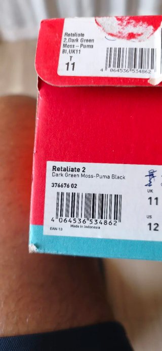Zapatillas Puma Retaliate 2 Verde Oscuro