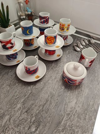 Juego de café FC Barcelona