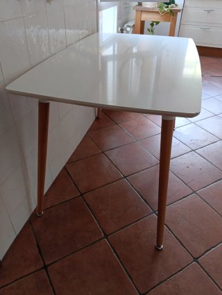 Mesa Comedor Cocina Livarno Blanca