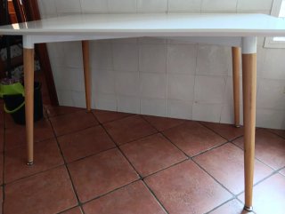 Mesa Comedor Cocina Livarno Blanca