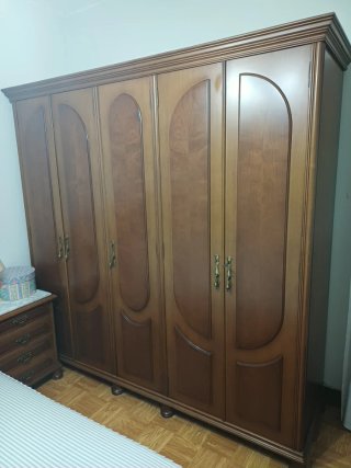 Dormitorio completo 1.35m Incluye somier y colchón