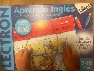 Juego Aprendo Inglés Electrón Diset