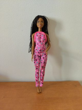 Barbie pelo trenzado.