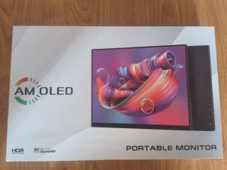 Monitor Portatile OLED (AMOLED) 4K Touch 15.6