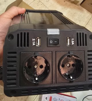 Inversor Technaxx TE16 1200W para reparar