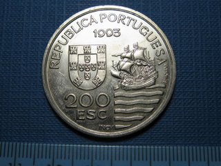 Medalla Enviados Portugal 200 Escudos