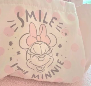 Bolso Carro Bebé Minnie Lunares Rosa