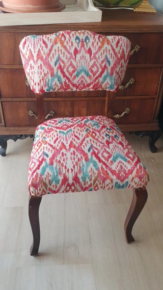 Silla vintage nogal