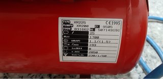 Compresor de aire 25L 8bar