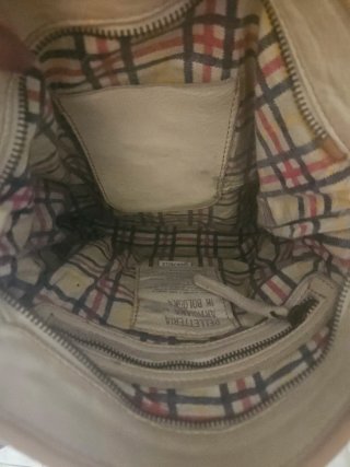 Borsa Bayside in pelle intrecciata