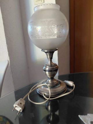 Lámpara Vintage Quinqué Años 70