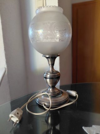 Lámpara Vintage Quinqué Años 70